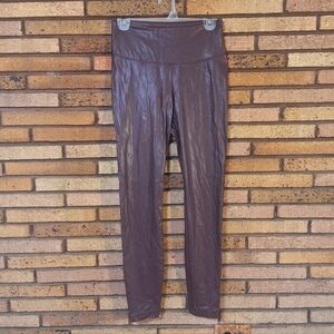 White House Black Market Size 6 Purple Runway Leggings